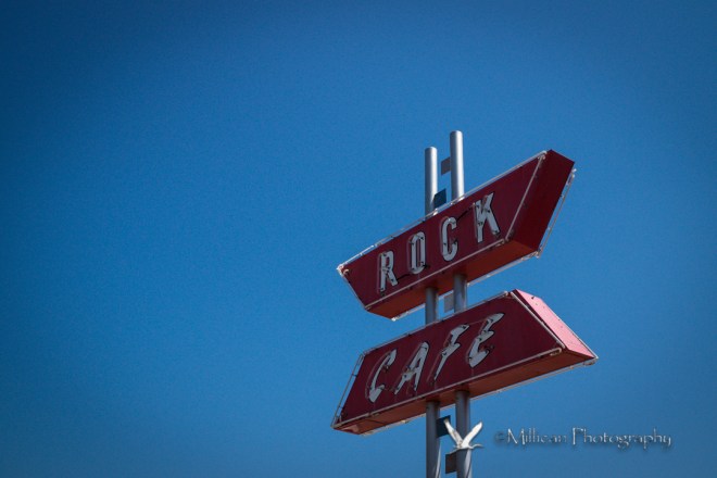 Well known along Route 66, the Rock Café in Stroud serves a great lunch.