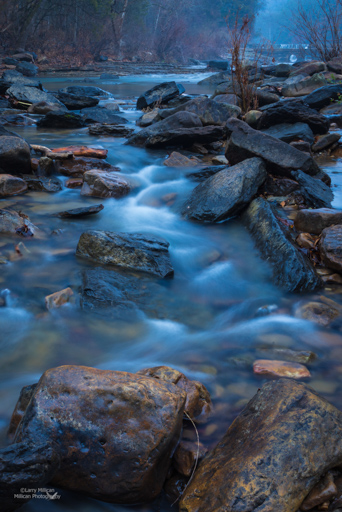 Winter Morning, Natural Dam